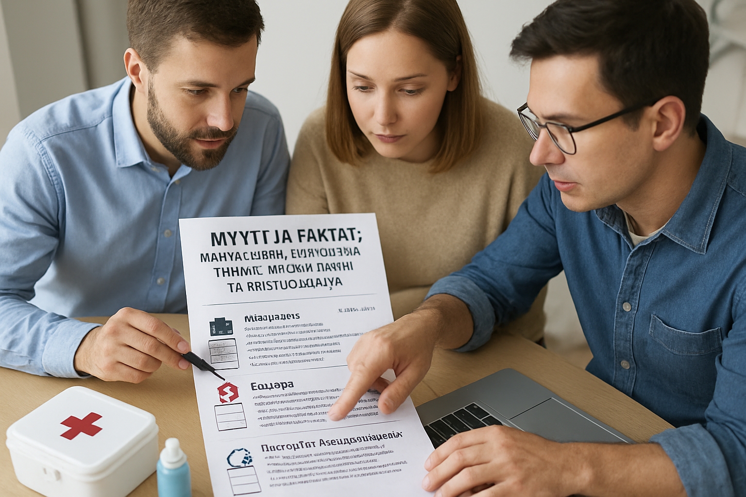 Myytit ja faktat: matkaturva, ensiapu ja remontin kosteudenhallinnan tarkistuslista